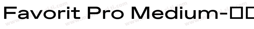 Favorit Pro Medium字体转换